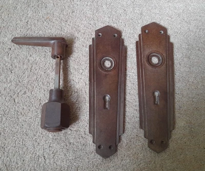 £34.99 • Buy Art Deco Door Handles Bakelite