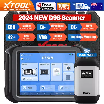 XTOOL D9S All Systems Key Programming ECU Coding Scan Tool Diagnostics Scanner • $1659