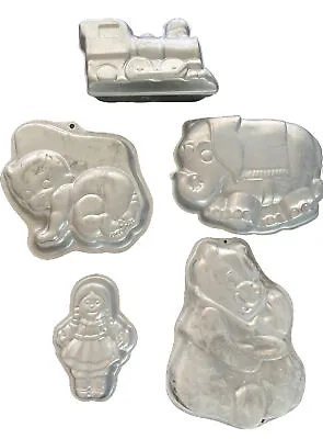 Wilton Cake Pans Lot Of 5 Characters • $35.99