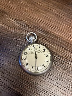 Railway Timekeeper   Pocket Watch. Made In Austria • £27.99