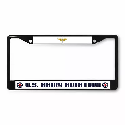 License Plate Frame Vinyl Insert U.S. Army Aviation Military Logo Air Force • $17.99
