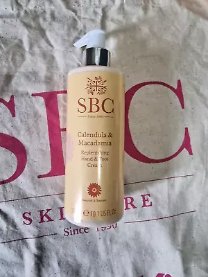 SBC Calendula And Macadamia Replenishing Hand & Foot Cream  300ml Pump • £14