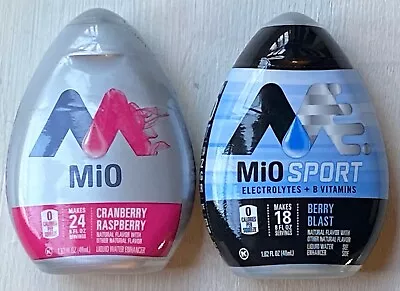 Mio Energy Water Enhancement Variety (Pack Of 12) BERRY BLAST & CRANBERRY RASP • $59.94