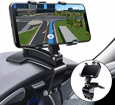 Universal Mobile Phone Holder Stand Cradle Windscreen For Car Dashboard Mount • £4.95