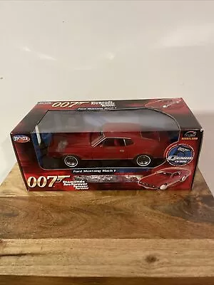 Joyride 1:18 Diamonds Are Forever Red Ford Mustang Mach 1 James Bond 007 New • $110