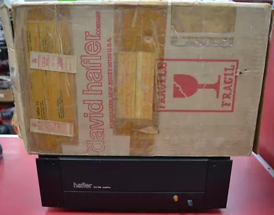 David Hafler DH-200 Stereo Power Amplifier With Original Box #2 TESTED! • $199.99