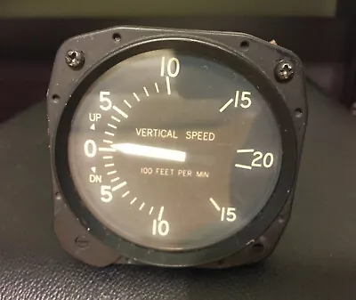 Cessna Vertical Speed Indicator Pn C661080-0101 (used As Removed) • $150