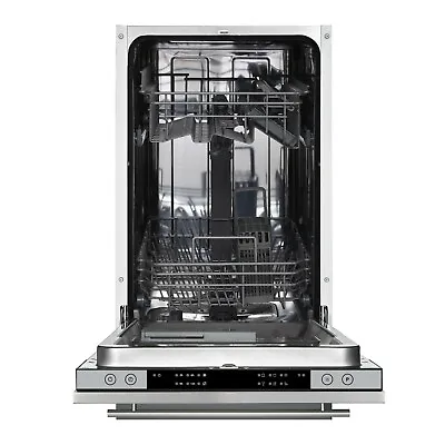 Cookology Slimline Fully Integrated Dishwasher 45cm Built In 10 Place Settings • £269.99