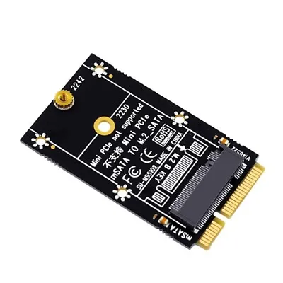 MSATA To M.2 Adapter Card MSATA To NGFF Converter For SSD Hard Disk Expansi • £5.80