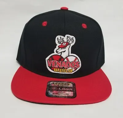 Venados De Mazatlan  Hat Black Red Snap Back Adjustable  New • $18