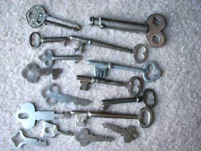 Vintage Lot Keys Skeleton Lock Cabinet Stamford Corbin Slaymaker • $12.99