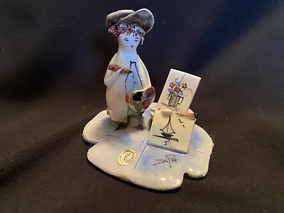 Zampiva  Italy - Boy Painting Figurine • £7.95