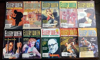 Ellery Queen Mystery Magazines Lot Of 10 2002-2005 • $30