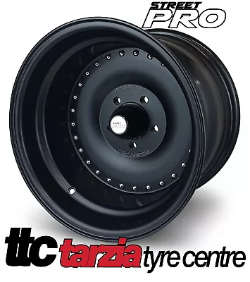 Street Pro 007 Autodrag Satin Black Wheel 15 X 10 Inch Holden Chev Bolt 5x4.75 4 • $743.67