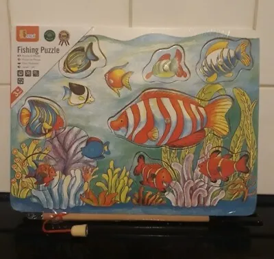 £12 • Buy New Wooden Educational Magnetic Fish Puzzle. Childrens Game. Birthday Gift