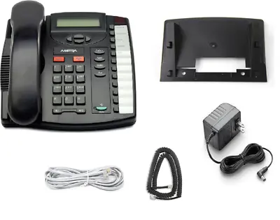 Lot Of 5 Aastra A1265-0000-10-05 M9116LP Analog Phone W/ Power (REFURBISHED) • $545