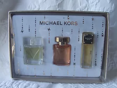 Michael Kors Nib Women's Mini Eau De Parfum / Perfume - 3 Pc Set - Nr • $24.99