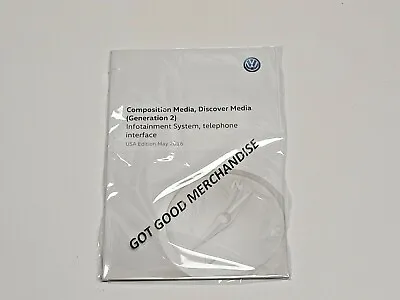 2017 Vw Golf Gti Golf R Navigation Owners Manual Tsi Se Sel Wolfsburg Navigation • $15.99