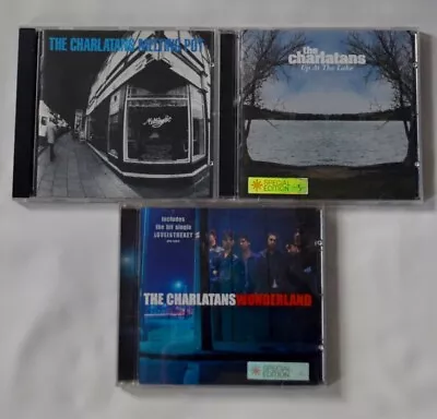 The CHARLATANS 3 X CD Bundle  Melting Pot Up At The Lake Wonderland Special ED • £9.99