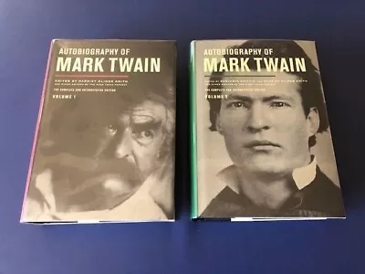 Mark Twain Autobiography Vol. 1 & 2 (ed. H. Smith) 1st/1st Fine/Fine - New • $135