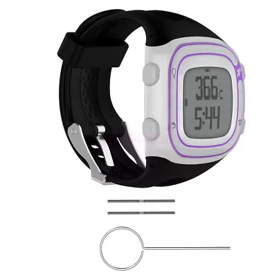 Silicone Replacement Band Wrist Strap For Garmin Forerunner 10/15 GPS Watch NEW • $19.84