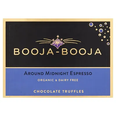 Booja Booja Around Midnight Espresso Chocolate Truffles 92g - Vegan • £10.49