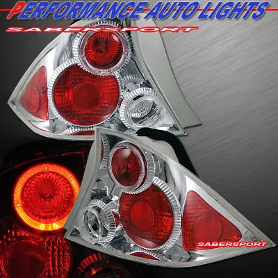 Set Of Pair Chrome Altezza Taillights For 2001-2003 Honda Civic 2dr Coupe Only • $89.99