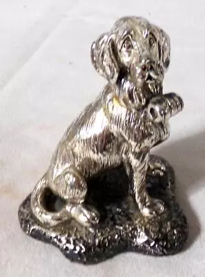 Zanfeld 925 Sterling St. Bernard Sculpture • $34.95