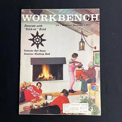 Vintage Workbench Magazine Nov/Dec 1970 Victorian Doll House • $11.15