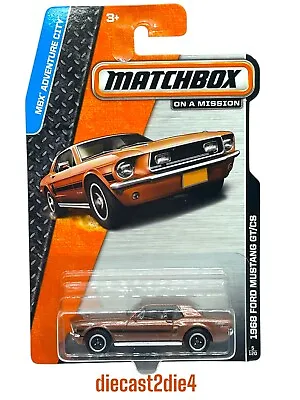 New/Sealed Matchbox 2013 Release 1968 FORD MUSTANG GT/CS #5/120 Brown/Copper • $13.99