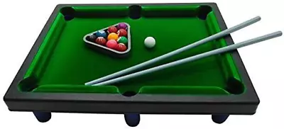 Mozlly Tabletop Pool Table Billiard Game Set – Kids And Adults Classic Mini Pool • $29.33