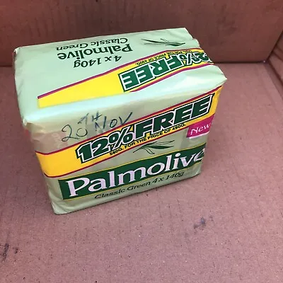 Vintage Palmolive Soap Bars 4 Per Pack Unopened 1980's • £9