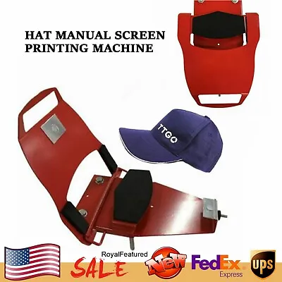 6x3.375  Hat Clamp Multi-color Manual Silk Screen Printing Pallet With Standard • $99.76