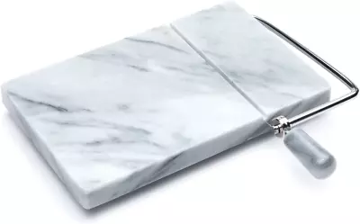 Marble Cheese Slicer With 2 Wires White 5 X8  Kitchen Cutting Board ✅✅✅✅ • $23.40