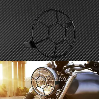 6.5  Motorcycle Universal Headlight Stripe Grill Mesh Lattice Grid Side Cover • $10.44