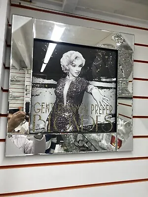 20th Century Fox “Gentlemen Prefer Blondes” Marilyn Monroe 55x55cmSquare Mirror • £34.99