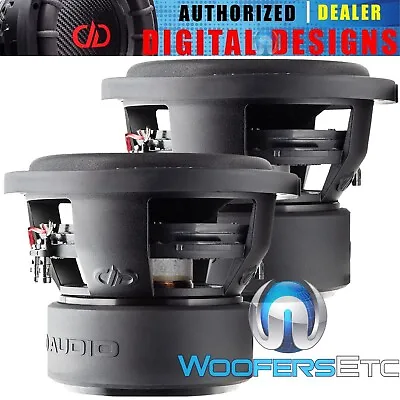 (2) DD AUDIO 710d-D4 10  SUBS 3600W DUAL 4-OHM CAR SUBWOOFERS BASS SPEAKERS NEW • $598