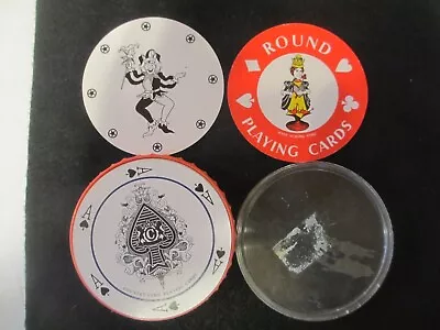 Vintage Country Club Round Playing Cards Hong Kong • $5