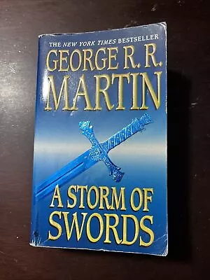 A Storm Of Swords By George R R Martin Fantasy Paperback Bantam Spectra 2005 • $2.97