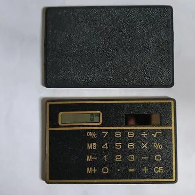 £3.23 • Buy Useful 8 Digits Ultra Thin Mini Slim Credit Card Solar Calculator Pocket V1X1
