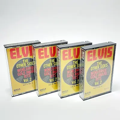 Elvis Presley The Other Sides Worldwide Gold Award Hits Vol. 12 3 & 4 Cassettes • $121.50