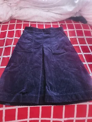 Marks Spencer Denim  Navy Blue Skirt Size 10 • £7.99