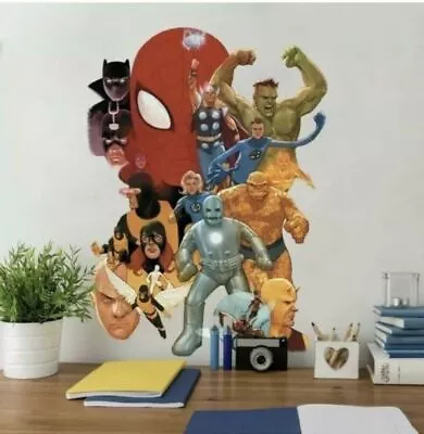 New Avengers Classic Peel & Stick Giant Wall Decals Marvel Stickers RMK4648GM • $17.99