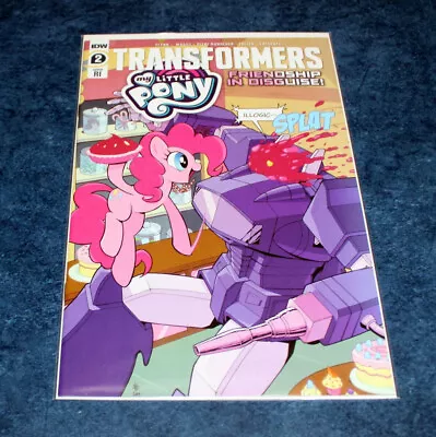 MY LITTLE PONY TRANSFORMERS #2 1:10 Variant 1st Print IDW Comic 2020 NM RARE • $18.99