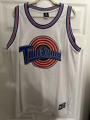 Nike Jordan Space Jam Tune Squad 20th Anniversary Basketball Jersey Men's Sz XXL • $129.99