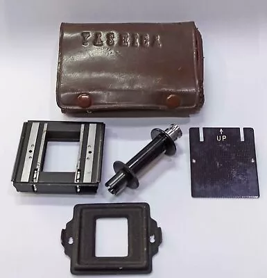 Yashica 635 TLR Camera 35mm Film Adapter Kit (2 Part Missing) Free Shipping#A631 • $127.73