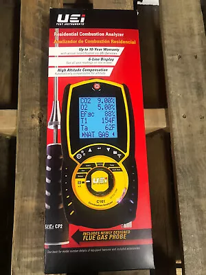 UEi C161 Residential Combustion Analyzer FREE SHIPPING!! • $800