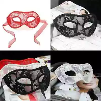 Sexy Lace Masquerade Mask Venetian Filigree Masks Ball Party Fancy Dress Prom UK • £5.95