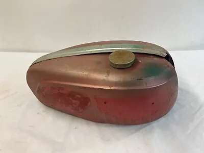 Triumph Motorcycle TR25W Trophy 250 Steel Petrol Fuel Gas Tank Vintage • $39.99