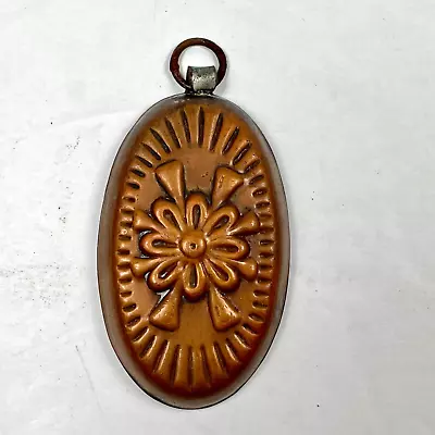 Vintage Copper Dollhouse Candy Mold Flower Starburst Copper Mold • $32